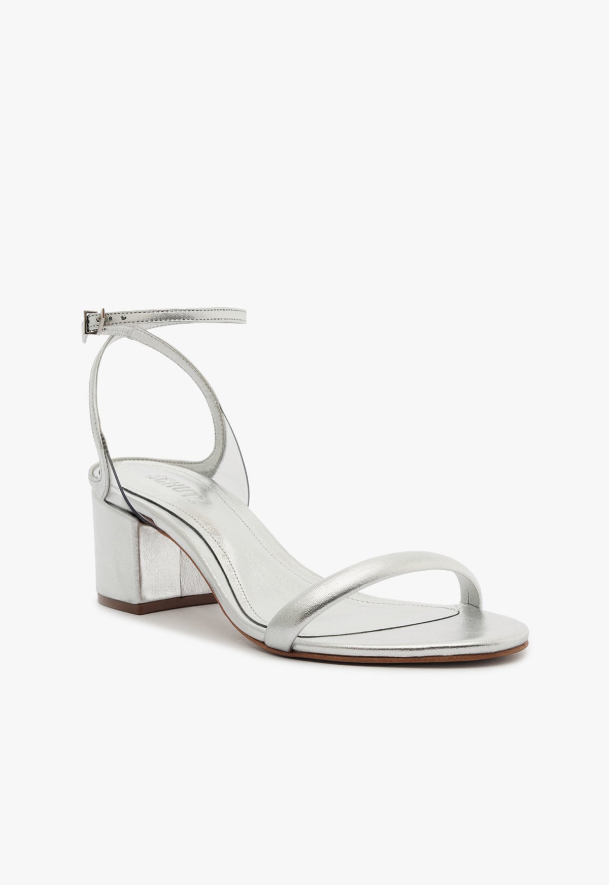Skye Metallic Nappa & Vinyl Sandals for Women - Fashionable Leather Straps Summer Slide Sandals - Perfect for Beach, Pool Party & Casual Outings