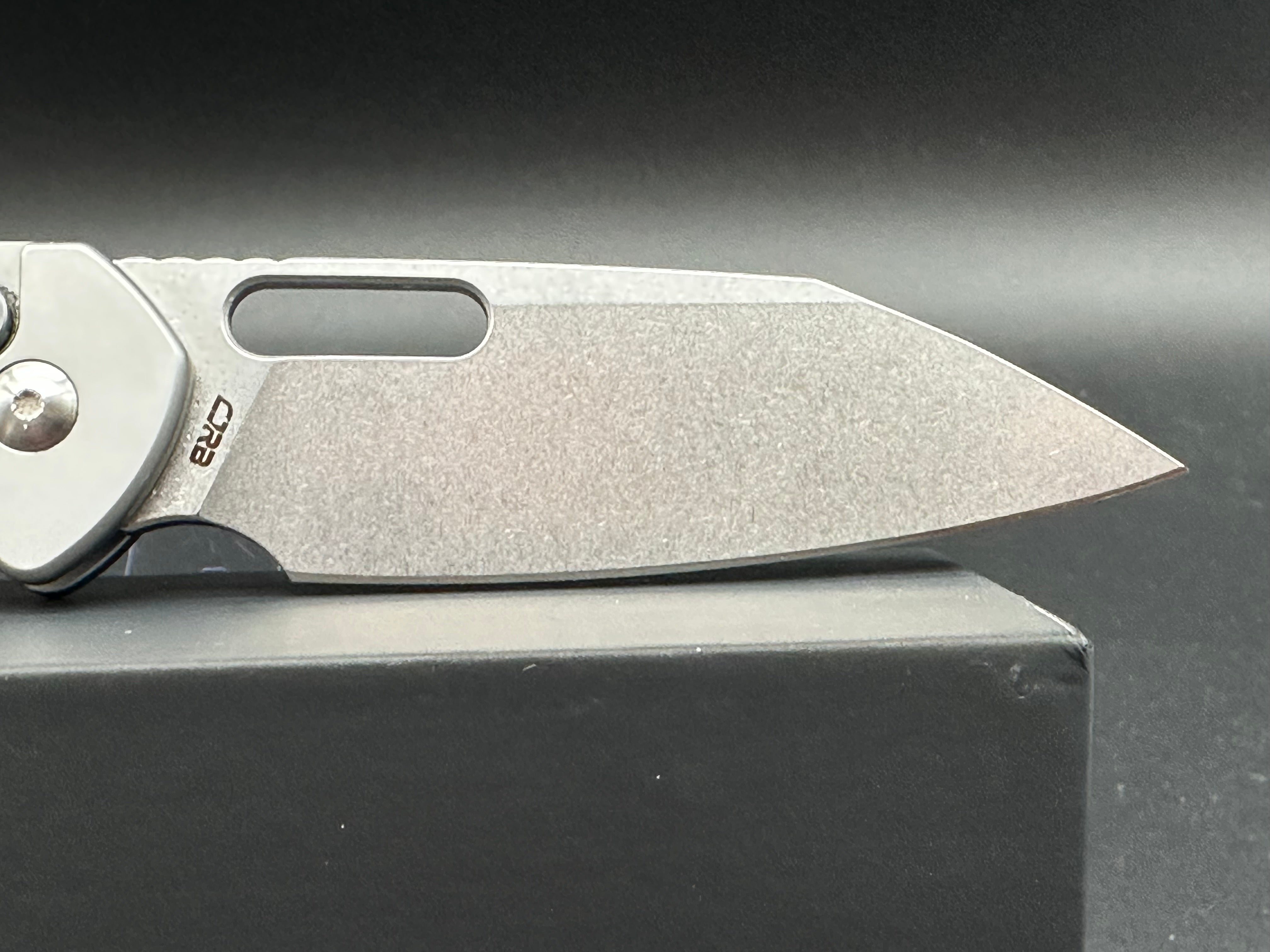 CJRB Perfect Pyrite Alt EDC Folding Knife - Button Lock Left Handed Version for Everyday Carry, Outdoor Activities & Tactical Use