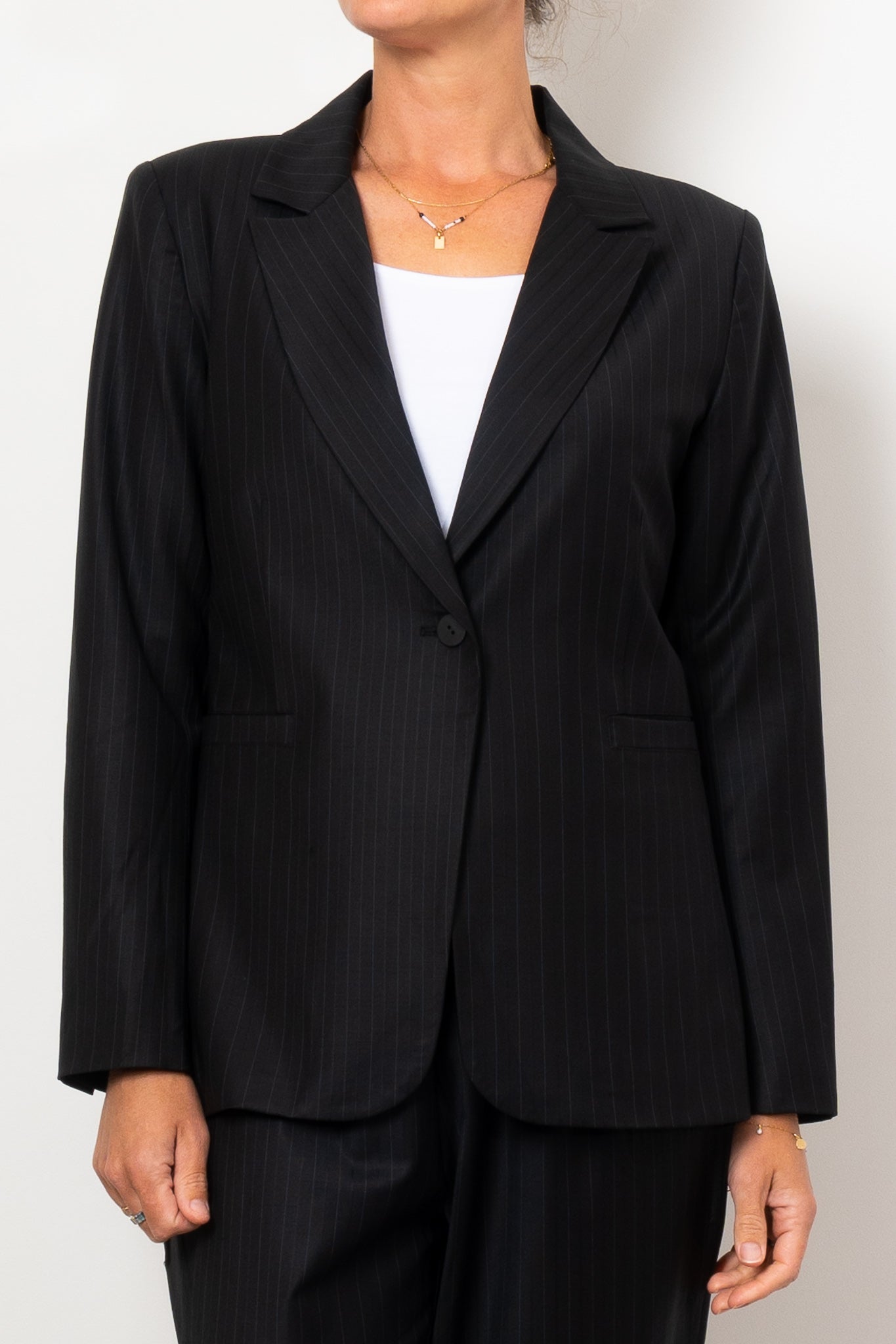 M.A. Dainty Zazzle Stripe Jacket for Women - Trendy Striped Lightweight Cardigan, Perfect for Office Wear, Casual Outfits & Spring Layering