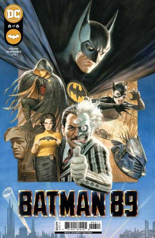 Batman 89 #6 (Of 6) Cover A Joe Quinones - Limited Edition DC Comics Collectible for Superhero Fans - Perfect for Display, Gifts & Comic Book Collections