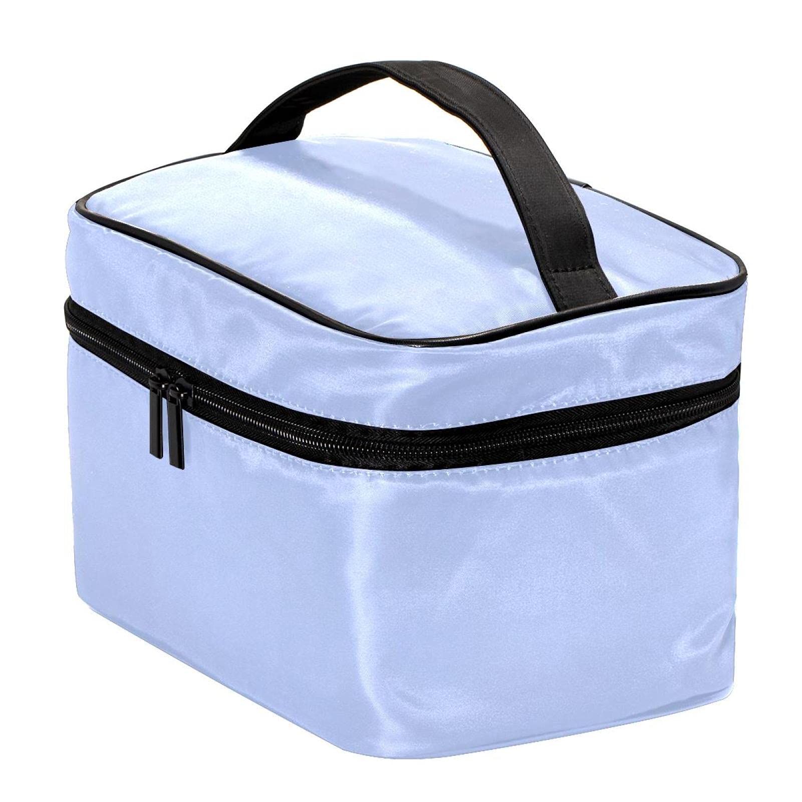 Light Purple Travel Makeup Bag - Large Cosmetic Organizer for Women | Perfect for Vacation & Daily Use