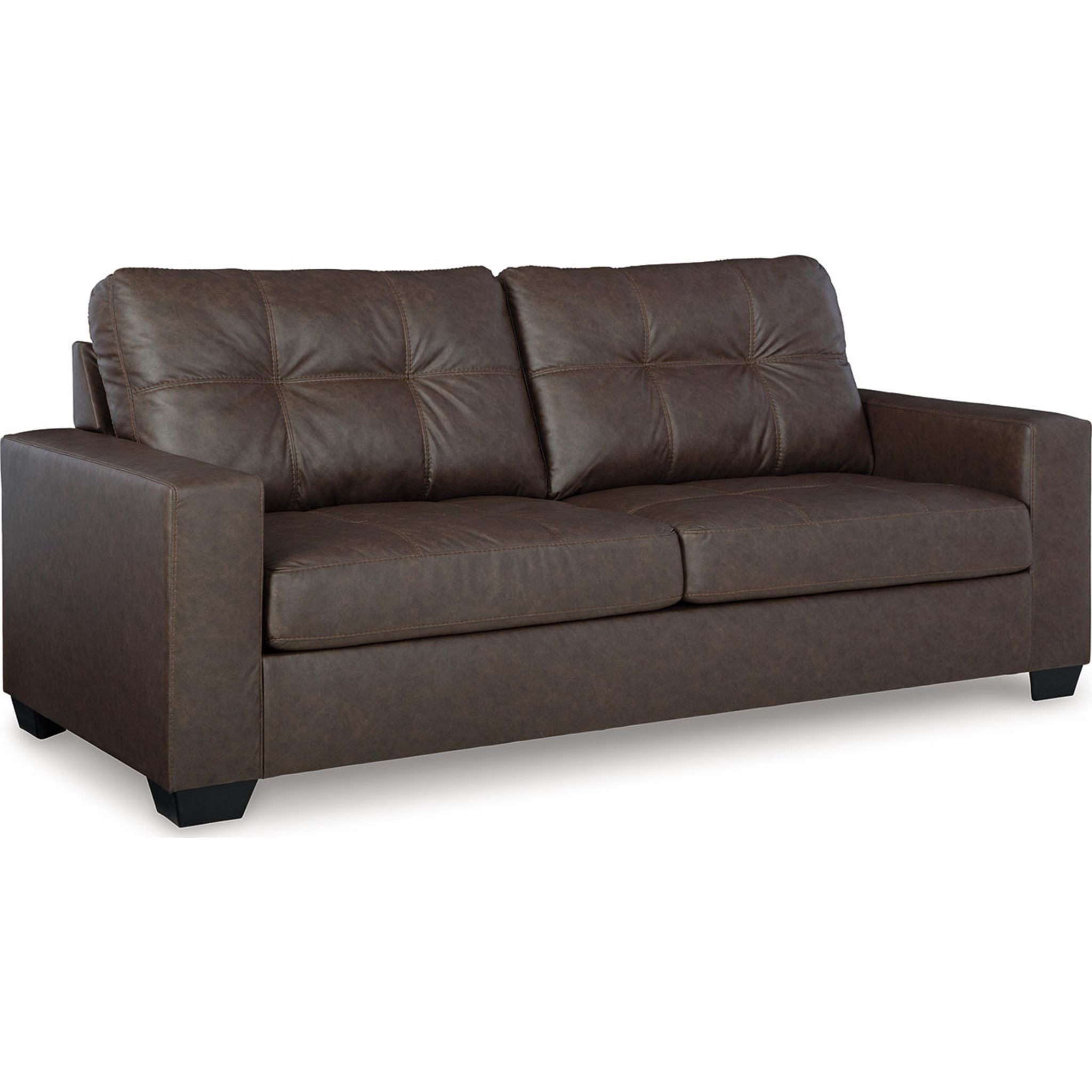 Barlin Mills Sofa - Modern Comfortable Couch for Living Room, Lounge & Office - Soft Fabric Upholstered Sectional with Sturdy Frame - Perfect for Relaxing, Entertaining & Small Spaces