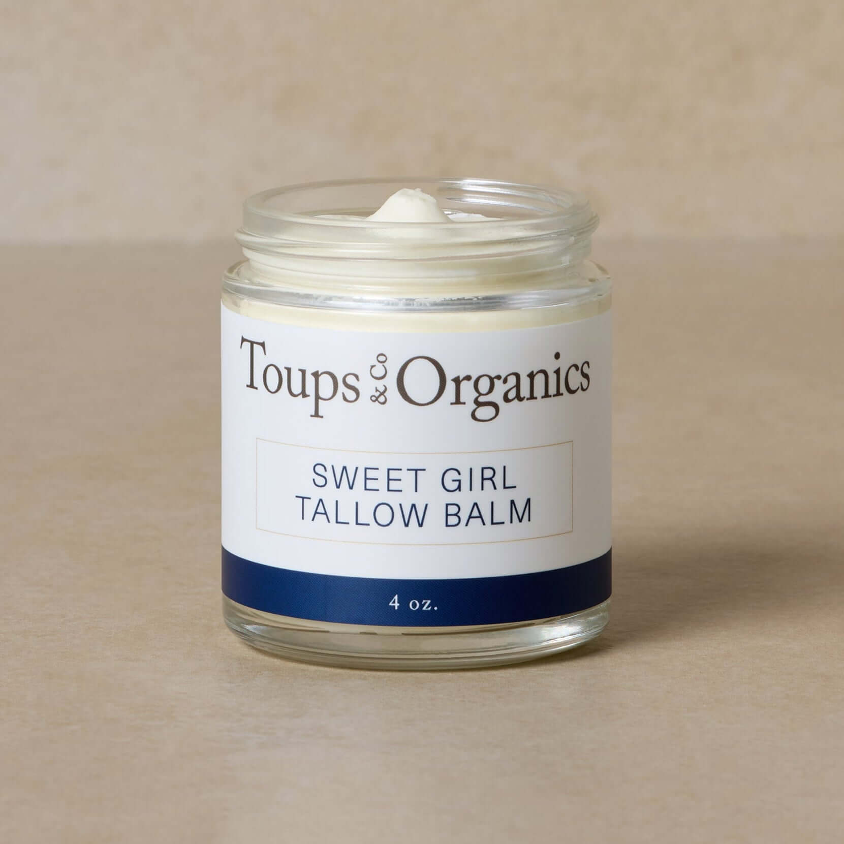 Organic Tallow Balm for Skin - Sweet Girl Scent | Natural Moisturizer for Dry Skin, Face & Body Care | Perfect for Daily Hydration & Sensitive Skin Relief
