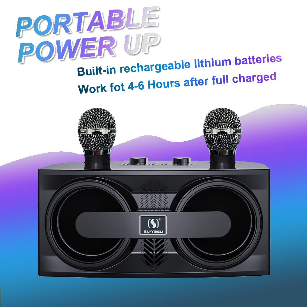 Wireless Lavalier Microphone System - Lapel Mic & Stand Mic with Storage Case for iPhone, Computer, Camera - Perfect for YouTube, Vlogging, Interviews, Conference Calls & Voice Recording