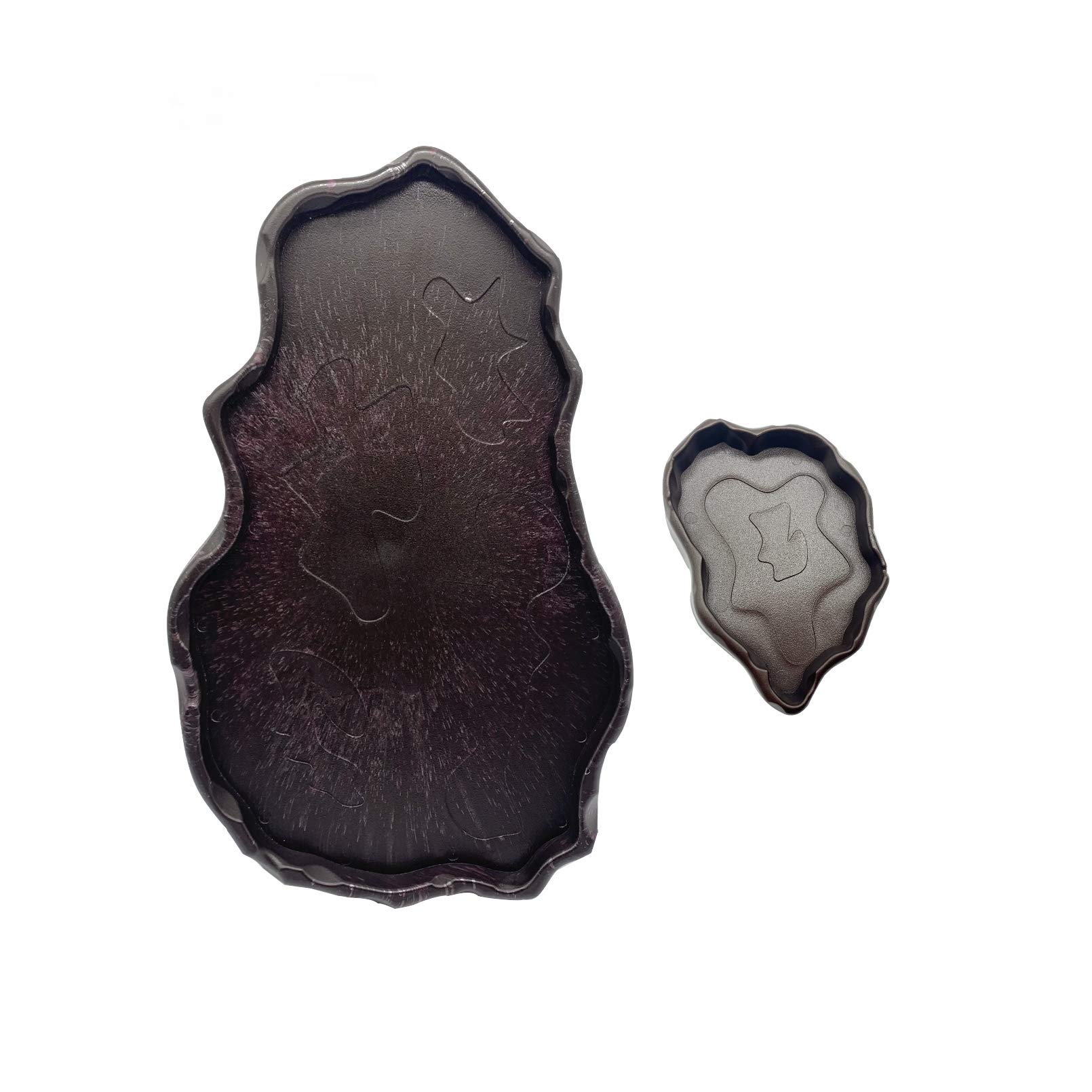 Luminous Reptile Food & Water Bowl Set - 2 Pcs Bearded Dragon Dishes, Tortoise Feeder & Lizard Habitat for Turtles, Geckos, Snakes, Iguanas | Durable Amphibian Feeding Plates for Terrarium Decor - Perfect for Nighttime Feeding & Easy Cleaning