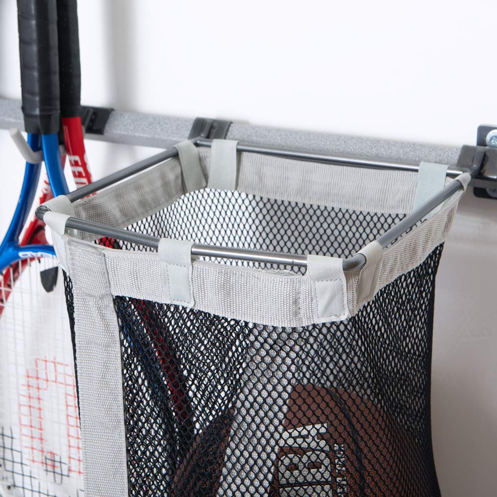 Customizable Monkey Bar Storage Garage Organizer - Heavy Duty Sports Equipment Rack for Balls, Bikes & Gear | Perfect for Home Gym, Garage Organization & Sports Storage