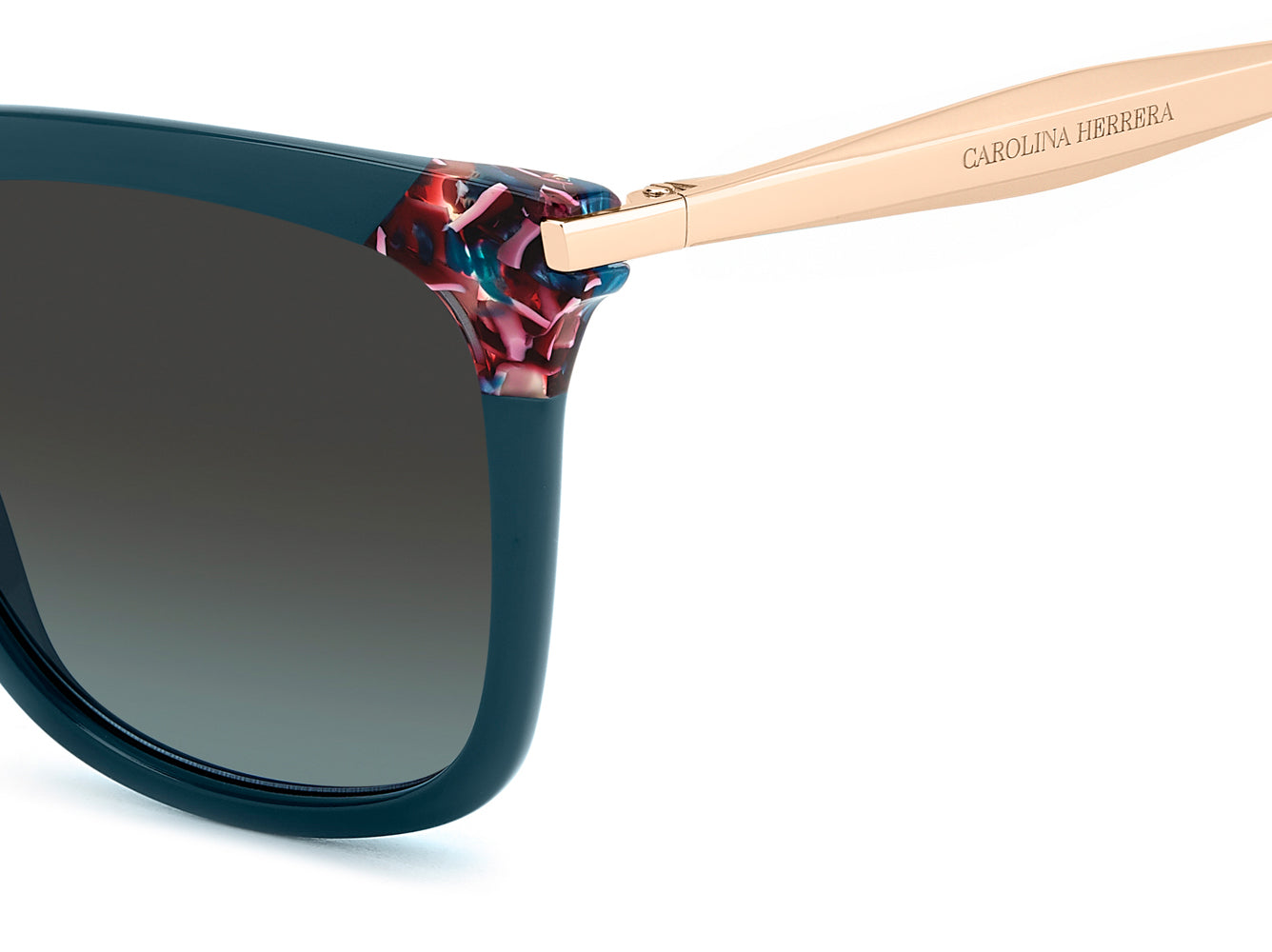 Carolina Herrera HER 0308/S Women's Luxury Sunglasses - UV Protection & Polarized Lenses for Driving, Beach & Outdoor Activities