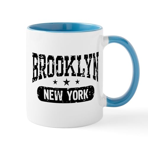 White/Blue Inside - Brooklyn New York Mug