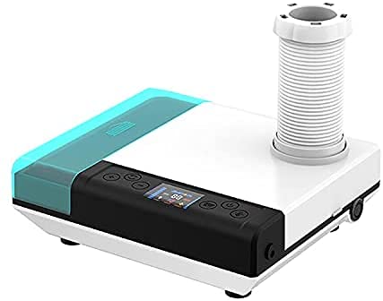 Lab Equipment Dust Collector Vacuum Cleaner with LED Light & Drill Pen - Desktop Mount for Precision Work, Jewelry Making, and Electronics Repair