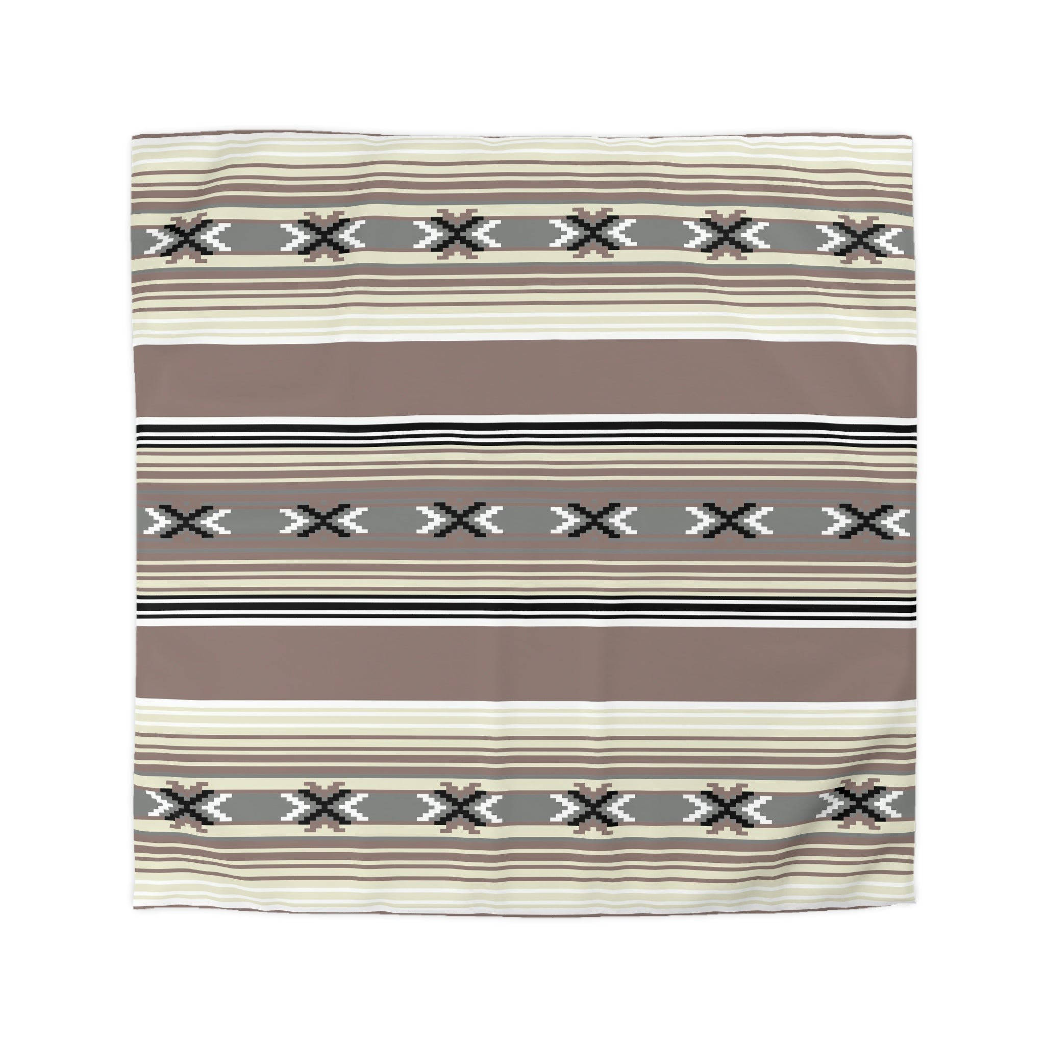 Southwestern Style Microfiber Duvet Cover Set - Soft Polyester Comforter Cover for Twin & Queen Beds - Perfect for Boho Chic Bedroom Decor & Guest Room Makeover