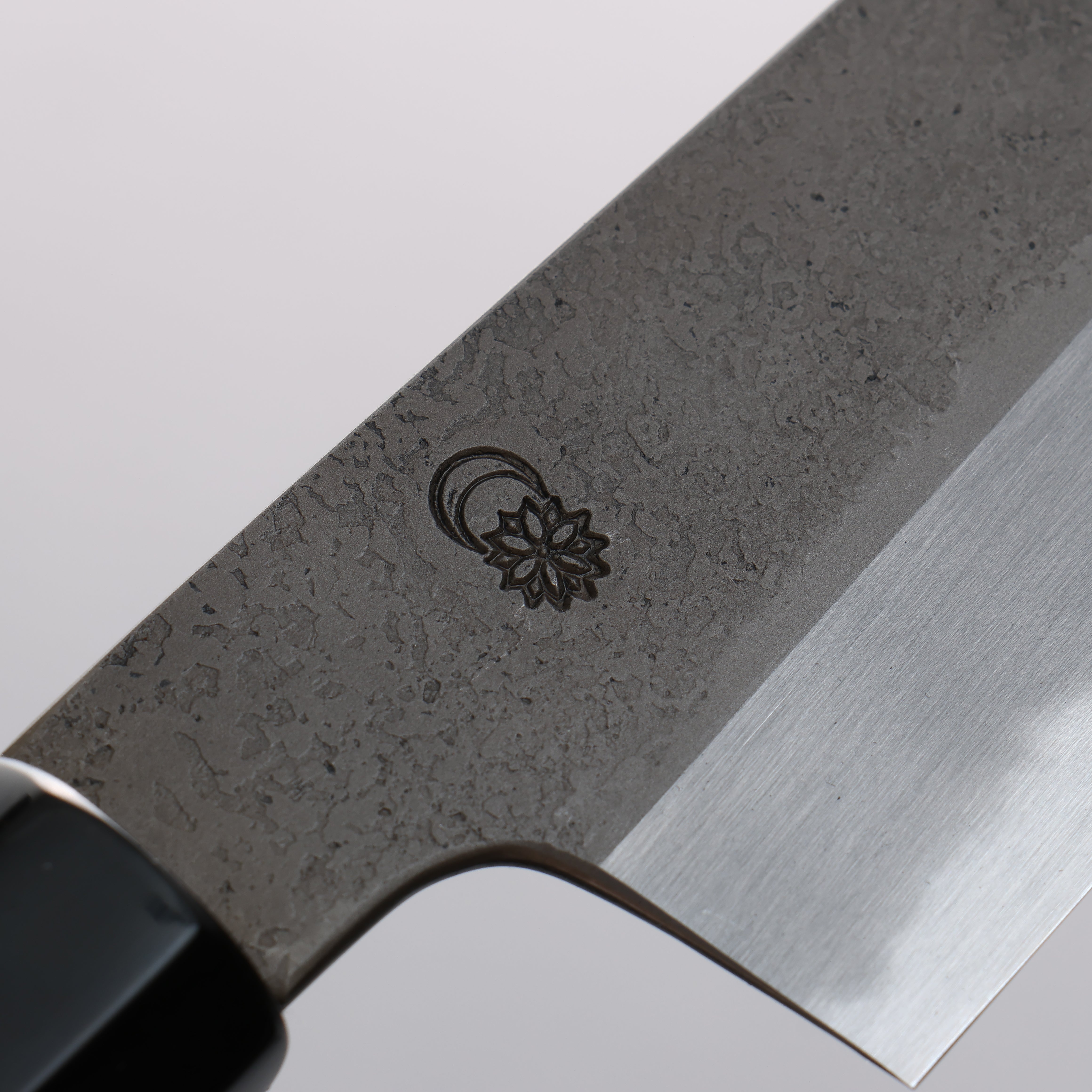Premium Kikuzuki White Steel No.2 Nashiji Gyuto 210mm Japanese Chef Knife with Magnolia Wood Handle - Perfect for Sushi, Meat Slicing & Professional Kitchen Use