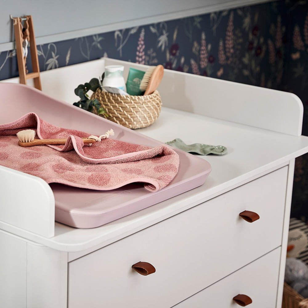 Leander Changing Unit for Classic Dresser - Premium Baby Changing Table with Safety Rails | Perfect for Nursery, Daycare & Home Use
