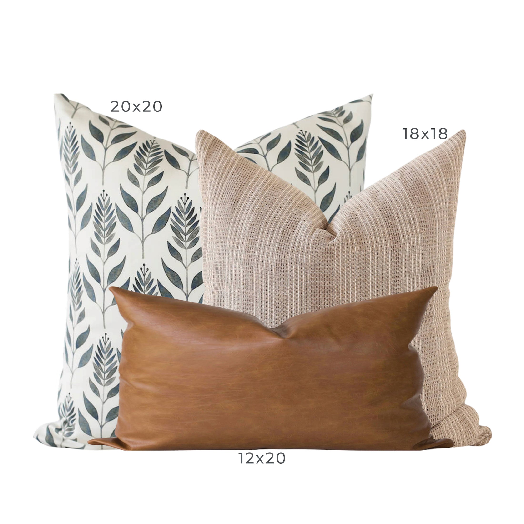 Premium Pillow Combination Set #48 - Soft & Supportive Bed Pillows for Side, Back & Stomach Sleepers - Perfect for Home, Hotel & Guest Room Comfort