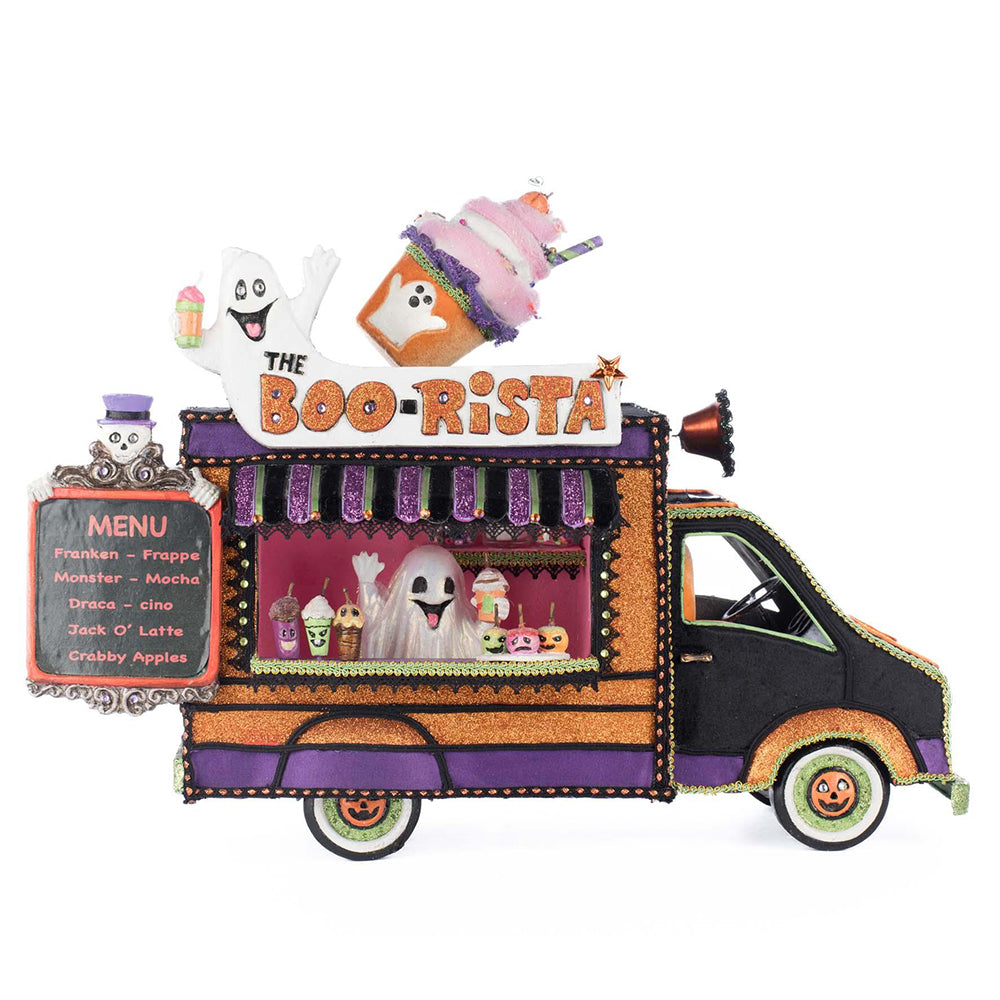 Boo Rista Truck - Vintage Style Toy Truck by Katherine's Collection - Perfect for Kids Playtime, Collectors Display & Halloween Decor