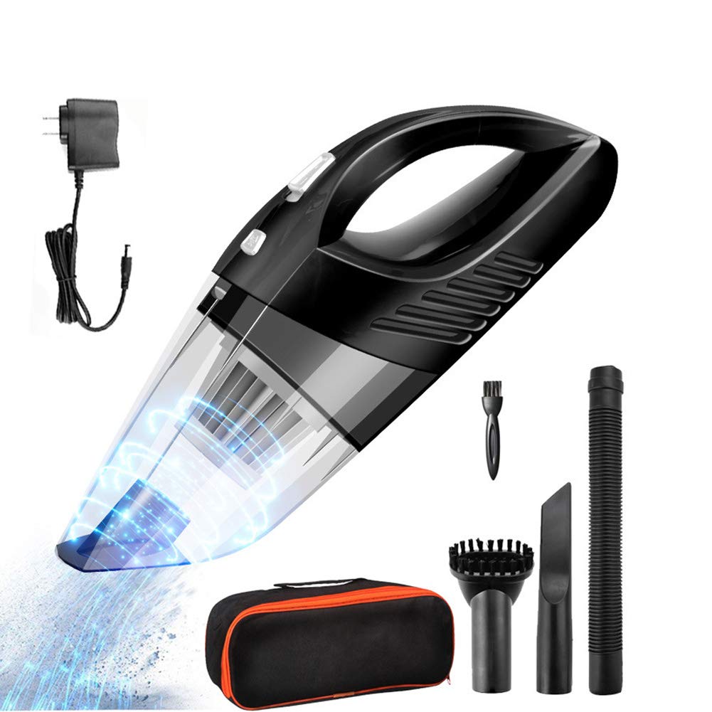 Cordless Handheld Vacuum Cleaner - 4KPA Powerful Suction for Car & Pet Hair | Wet/Dry Use