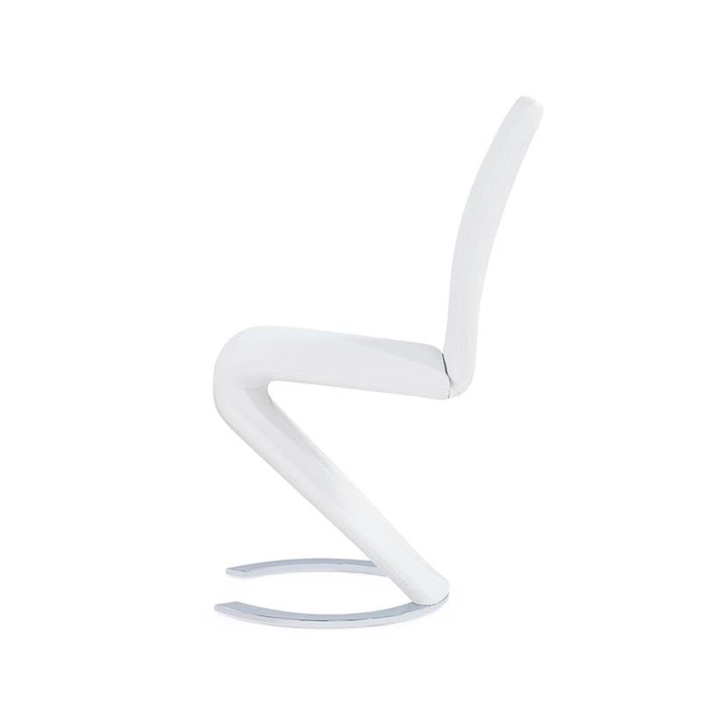 White Modern Dining Chair - Global Furniture for Home, Restaurant & Office - Comfortable & Stylish Seating Solution