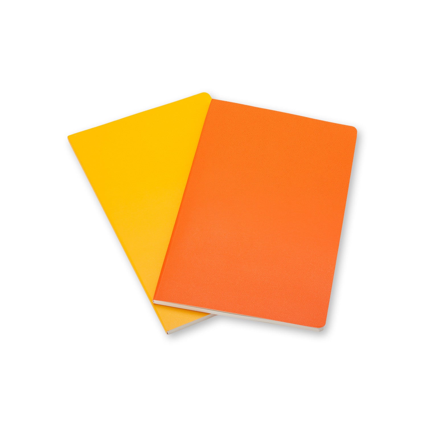 Premium Moleskine Volant Plain Notebook Set of 2 - Large Size (5