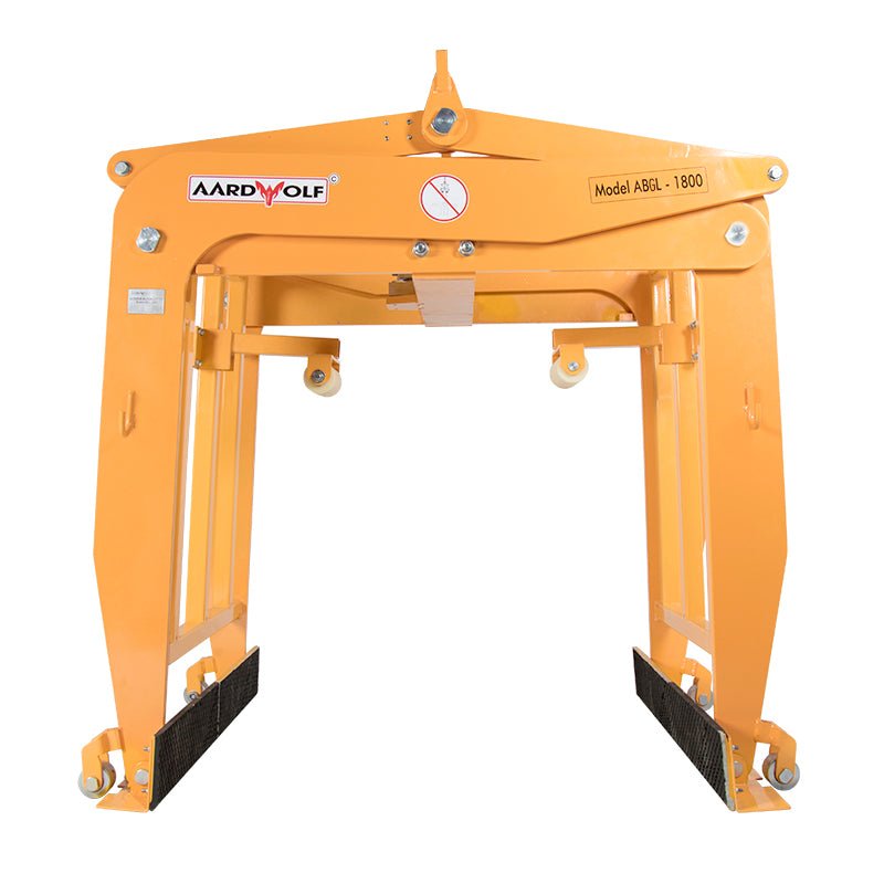 Aardwolf Brick Grabs Lifter - Heavy Duty Masonry Clamp for Lifting and Moving Bricks, Blocks, and Pavers - Perfect for Construction, Landscaping, and DIY Projects