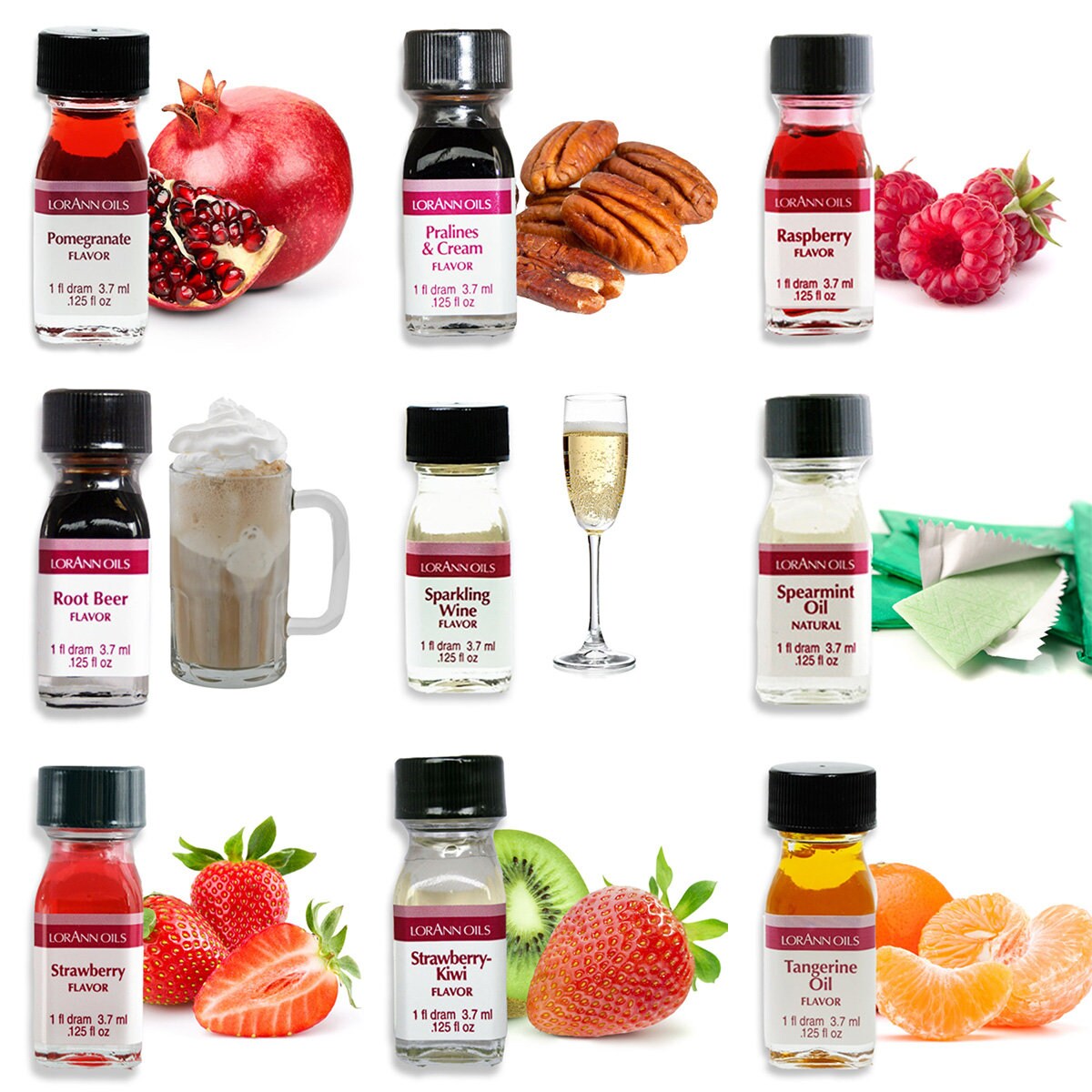 LORANN Super Strength Flavors - 3.5ml Bottle | Premium Baking & Candy Making Extracts for DIY Desserts, Beverages & Ice Cream