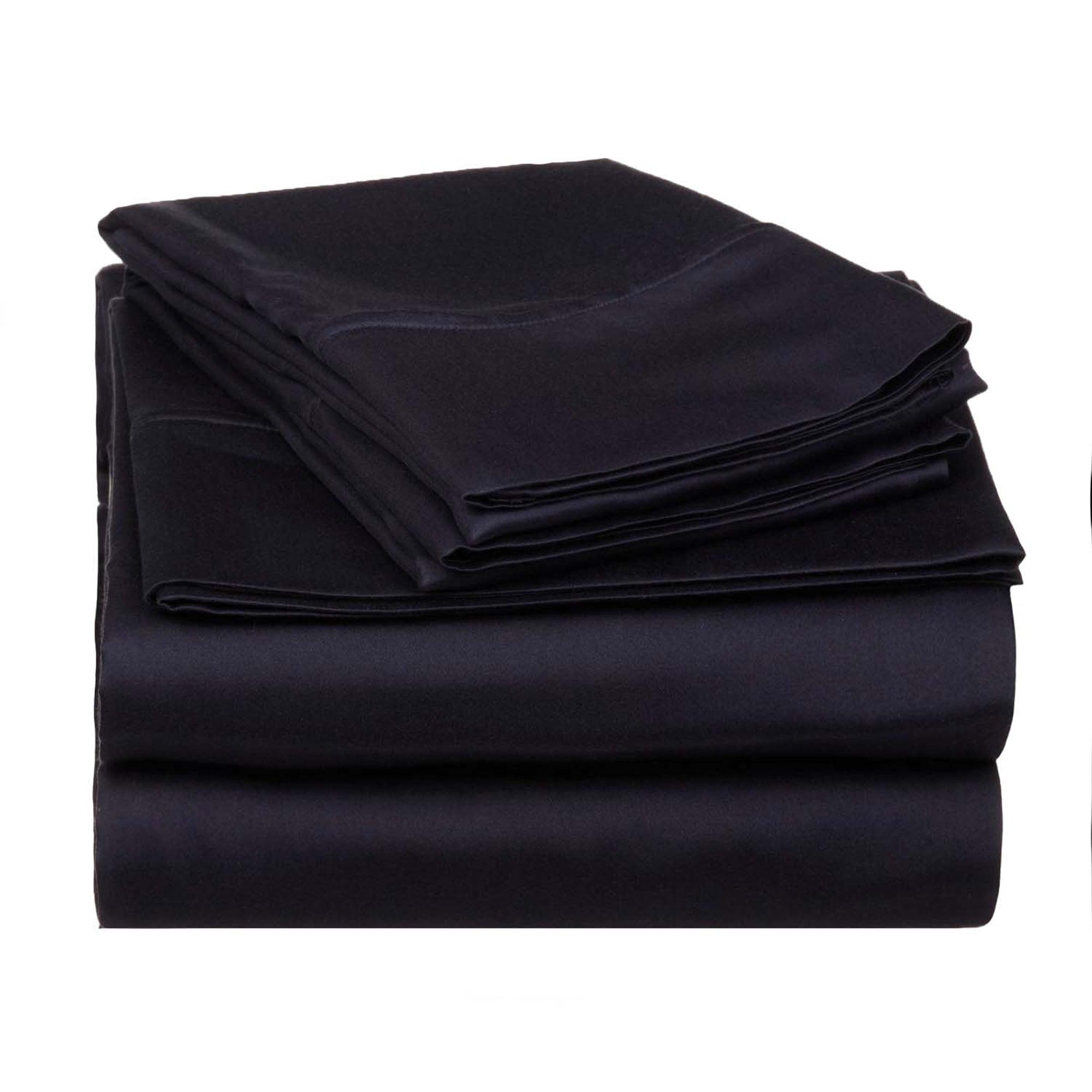 Premium 100% Egyptian Cotton 530 Thread Count Bed Sheet Set - Ultra Soft Breathable Sheets for Luxury Hotel-Style Bedding (Queen Size, White) - Perfect for Master Bedrooms, Guest Rooms & Airbnb Listings