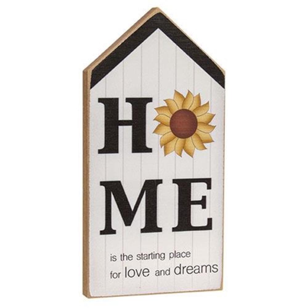 Sunflower House Sitter - Cute Home Decor for Living Room, Bedroom & Office - Perfect Gift for Housewarming & Birthday