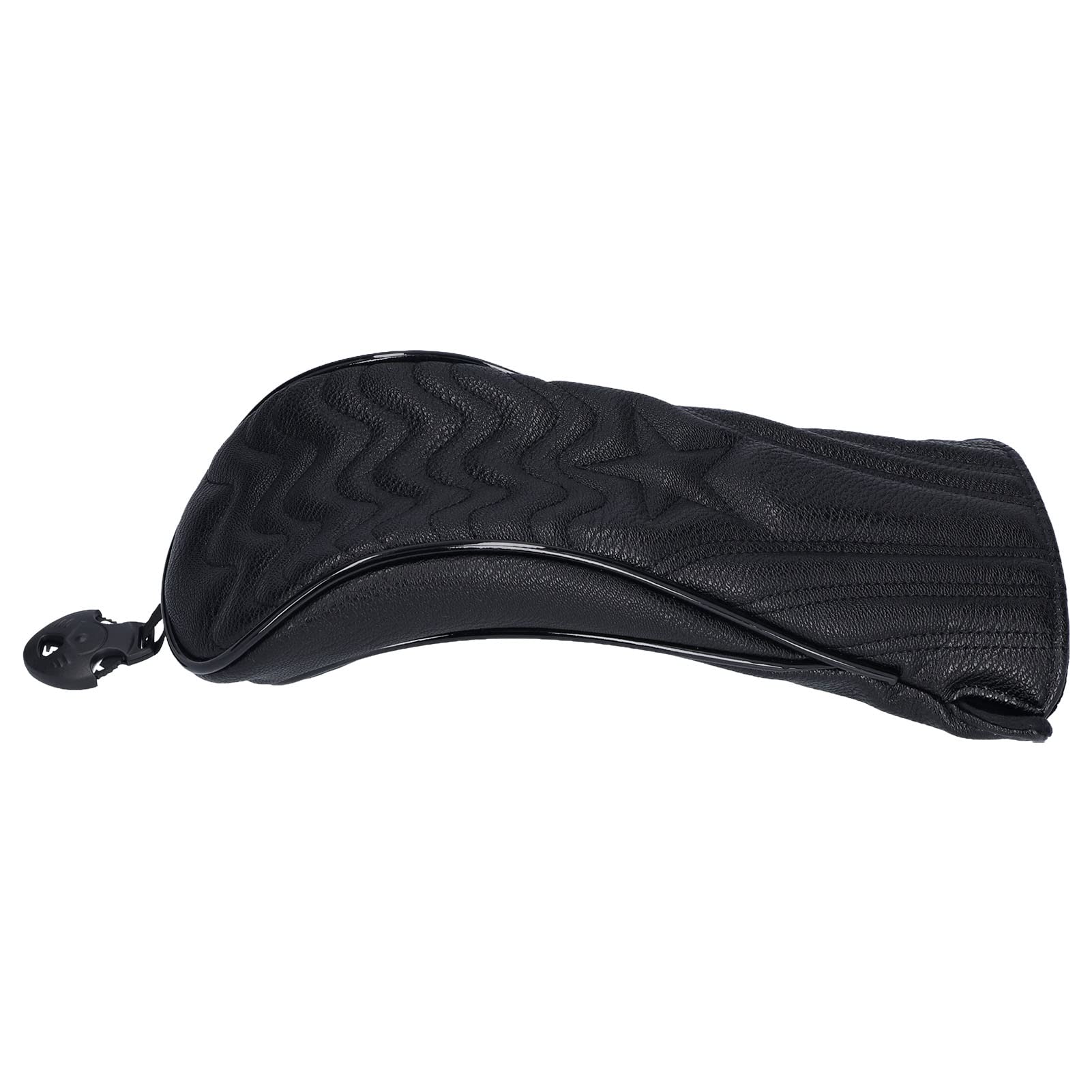 Premium Golf Wood Headcover - Soft Black #5 Club Head Cover for Woods - Easy to Clean & Durable - Perfect for Golf Course & Driving Range Use