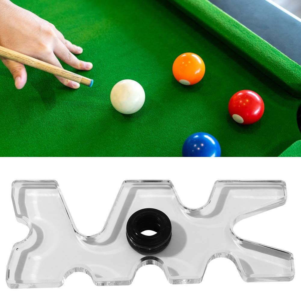 Premium Transparent Acrylic Billiard Cue Rack - 9-Ball Pool Cue Holder & Snooker Cue Organizer | Wall-Mounted Storage Solution for Game Rooms & Bars