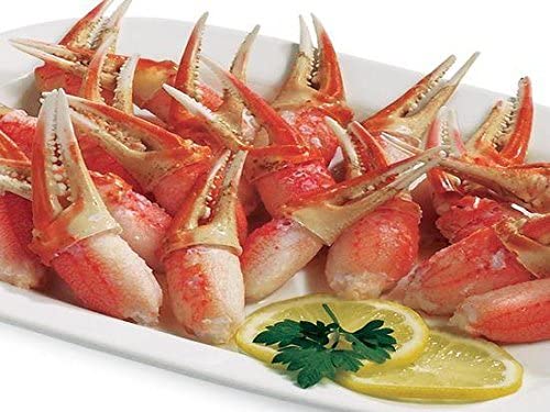 Fresh Snow Crab Cocktail Claws - 5 lbs Premium Jumbo Crab Claws for Seafood Lovers | Perfect for Parties, Appetizers & Gourmet Cooking