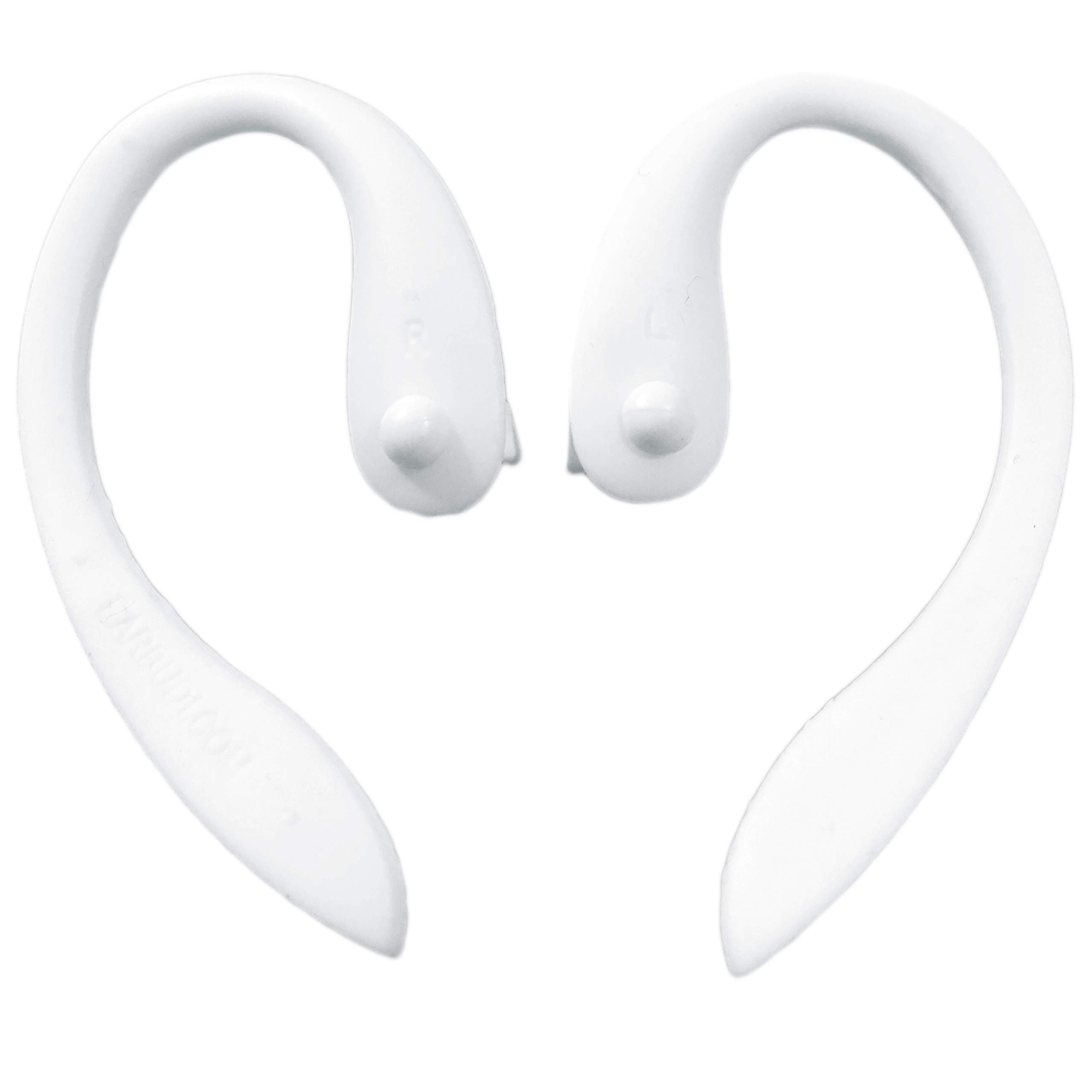 Flex Earhooks for Apple AirPods Pro - Secure Custom Fit Ear Hooks | Compatible with AirPods Pro Case | Adjustable & Comfortable Design for Running, Workouts & Active Lifestyle (White)