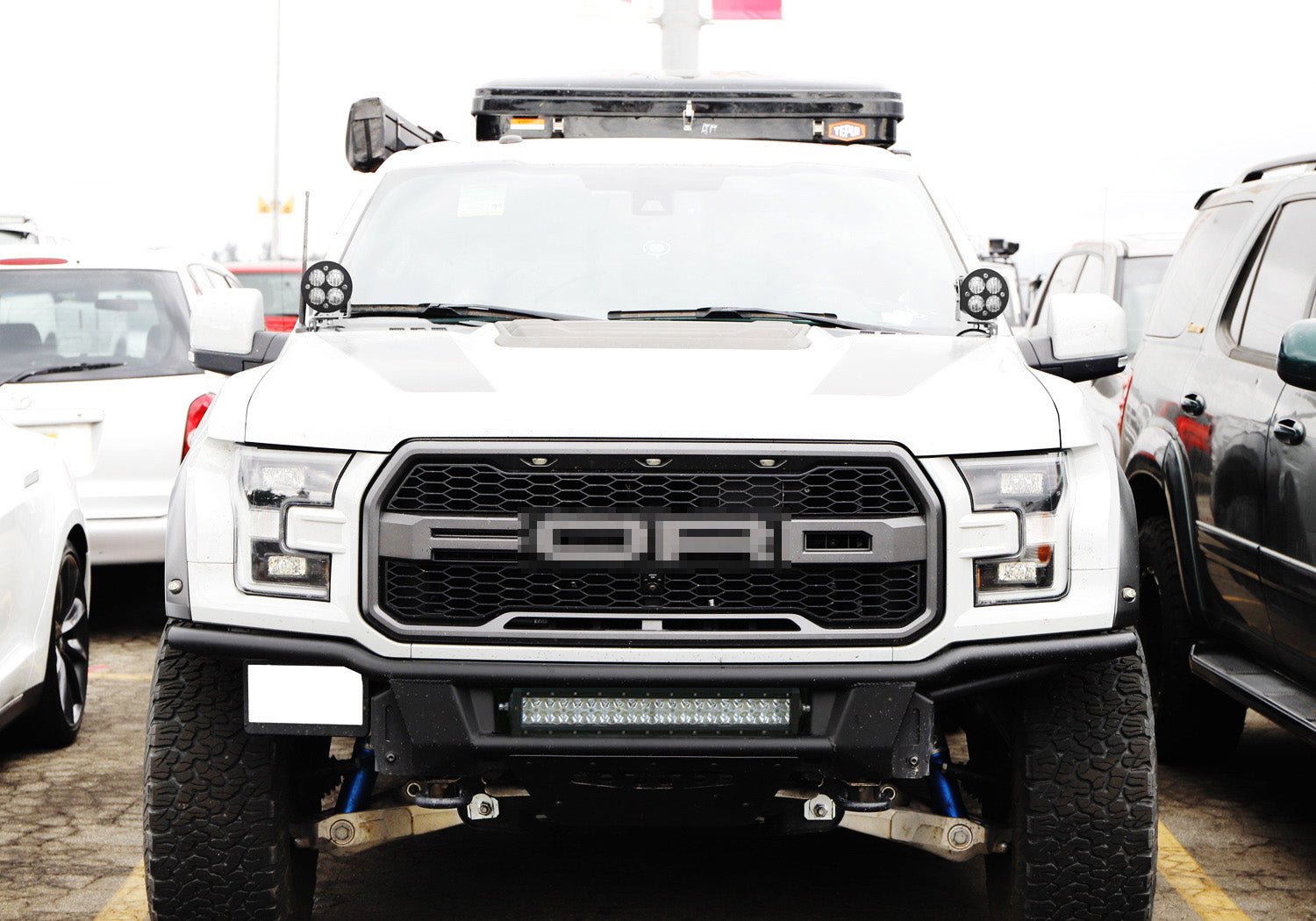 24W High Power LED Wide Angle SAE Flood Beam Fog Light Kit with Brackets - Clear Lens for Off-Road, Trucks & SUVs - Durable Weatherproof Driving Lights for Fog, Rain & Nighttime Visibility