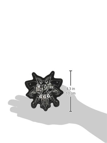 Ministry - Guns 666 - Die Cut Vinyl Sticker Decal for Laptops, Cars, Motorcycles & DIY Projects - Rock Band Merchandise & Music Fan Gift