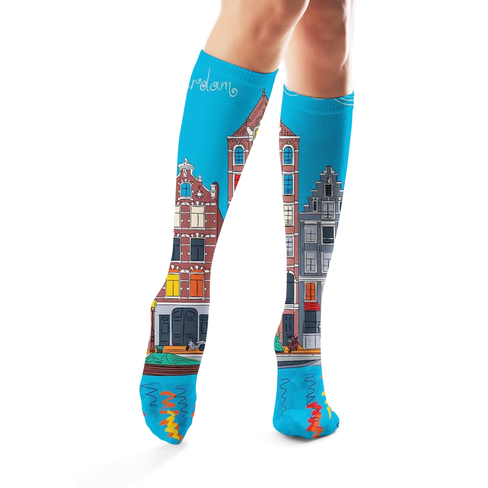 Best Copper Compression Socks for Women & Men - Improve Circulation for Running, Hiking, Cycling, Travel & Pregnancy Relief - Perfect for Athletes, Travelers & Expecting Moms
