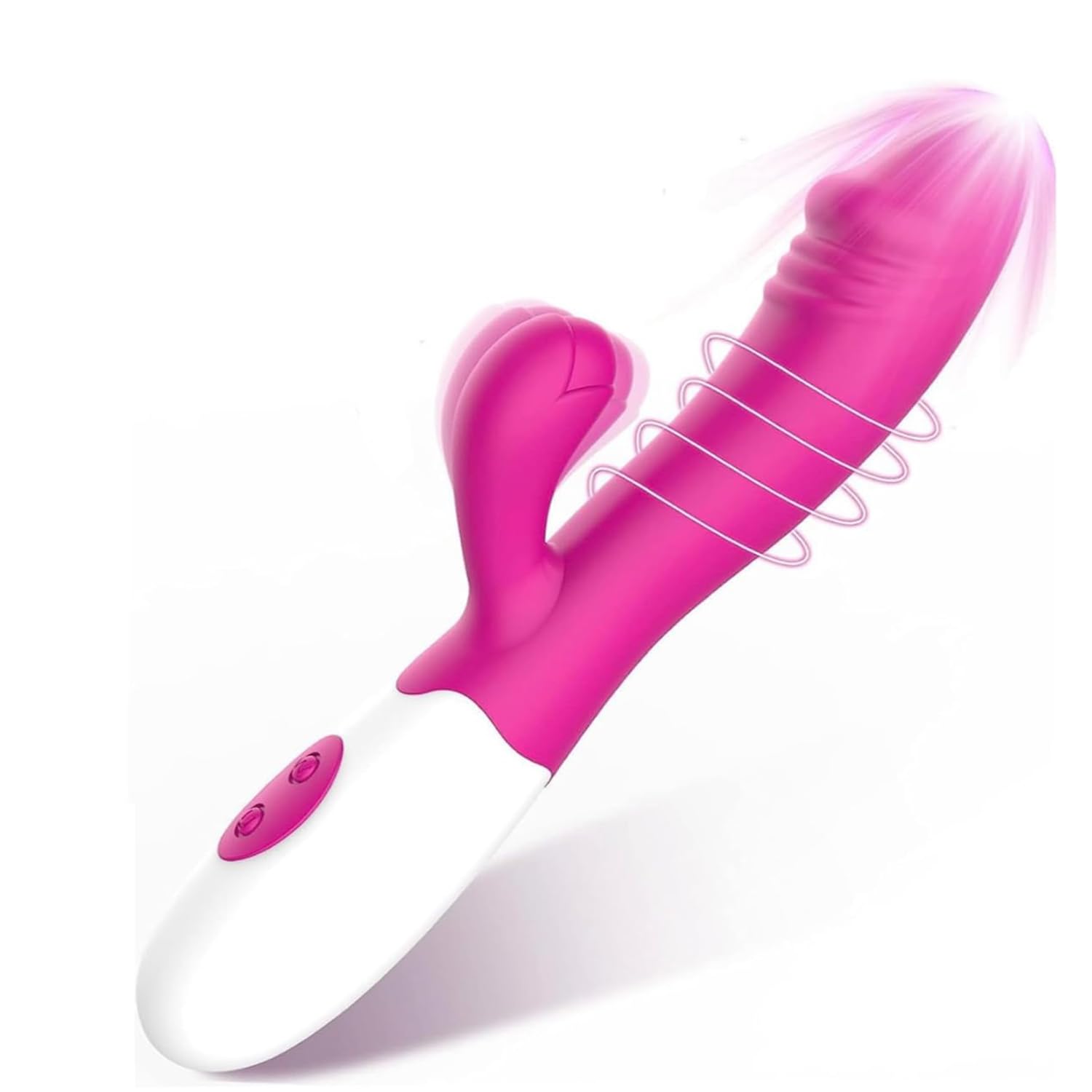 Powerful Silent Clitoral Vibrator for Women - Rechargeable Suction Sex Toy with 10 Vibration Modes, Remote Control, Waterproof Silicone - Perfect for Couples Play & Solo Pleasure