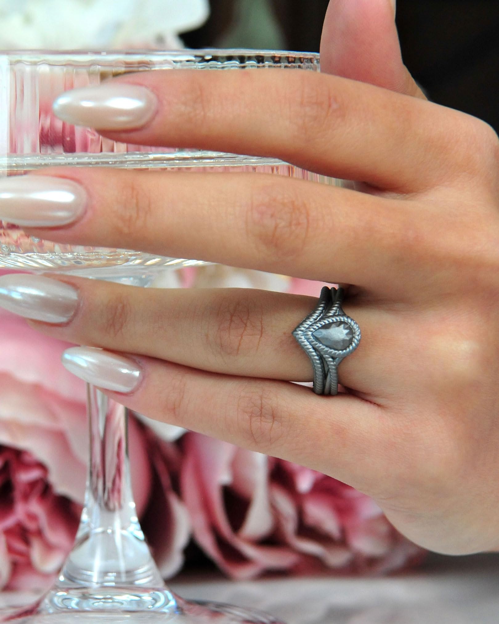 Rinfit Silicone Wedding Bands for Women - Durable Rubber Rings for Gym & Swimming