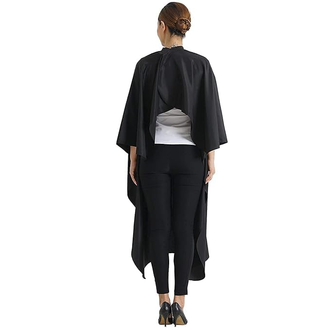 INAAYA Waterproof Hair Cutting Sheet - Professional Salon Hair Dressing Gown & Cape Apron for Men & Women (Pack of 1) - Perfect for Home Haircuts, Barber Shops & Styling Salons