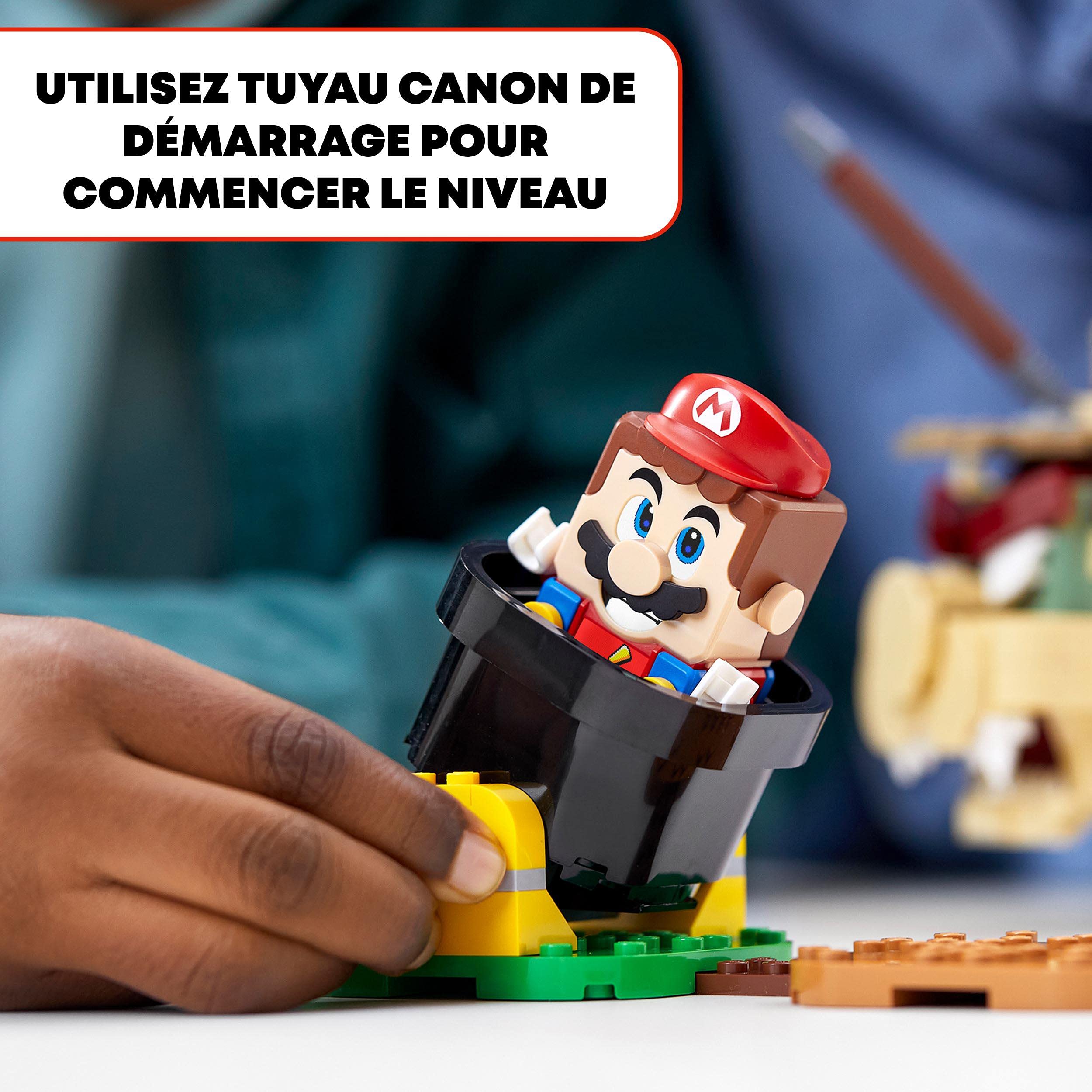 LEGO Super Mario Bowser Flying Fortress Expansion Set - 71391 Building Toy with 3 Figures for Kids | Creative Play & Gift Idea for Mario Fans
