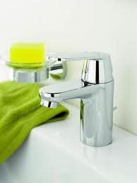 Grohe 3287500A Eurosmart Cosmopolitan Single-Handle Bathroom Faucet - 1.2 GPM, Starlight Chrome Finish, Water-Saving Design for Modern Bathrooms (Sink, Vanity, Powder Room)