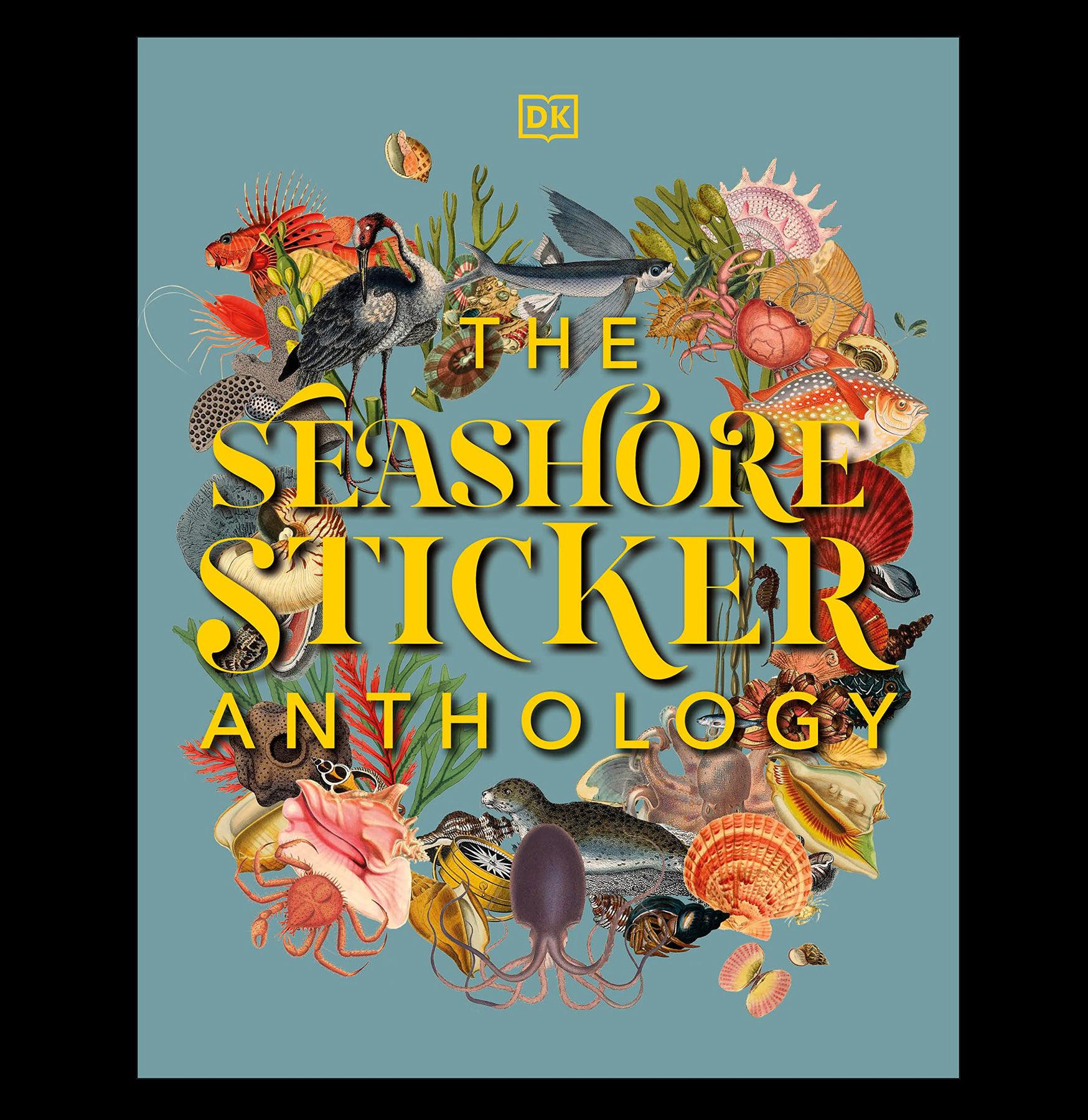Seashore Sticker Collection - 50+ Unique Beach-Themed Decorative Stickers for Scrapbooking, Journals & DIY Crafts - Perfect for Summer Vacation Memories & Ocean Lover Gifts