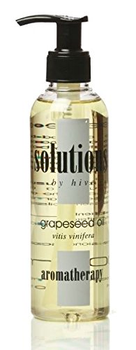 Hive Aromatic Grapeseed Carrier Oil 400ml - Pure Natural Moisturizer for Massage, Skin Care & Aromatherapy