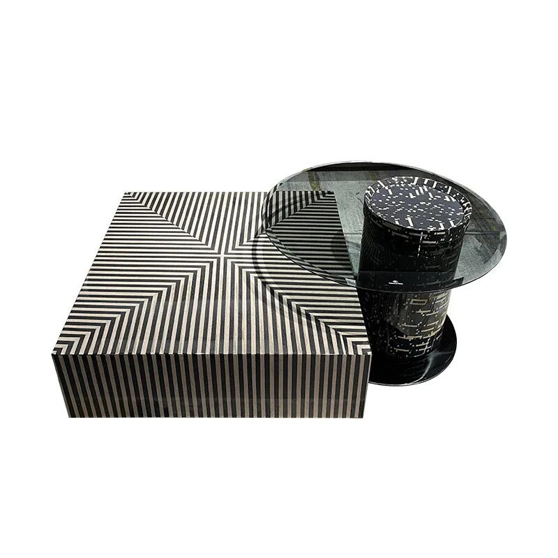 Modern Square Coffee Table with Storage Shelf - Stylish and Functional Centerpiece for Living Room, Lounge, or Office - Perfect for Small Spaces and Home Decor