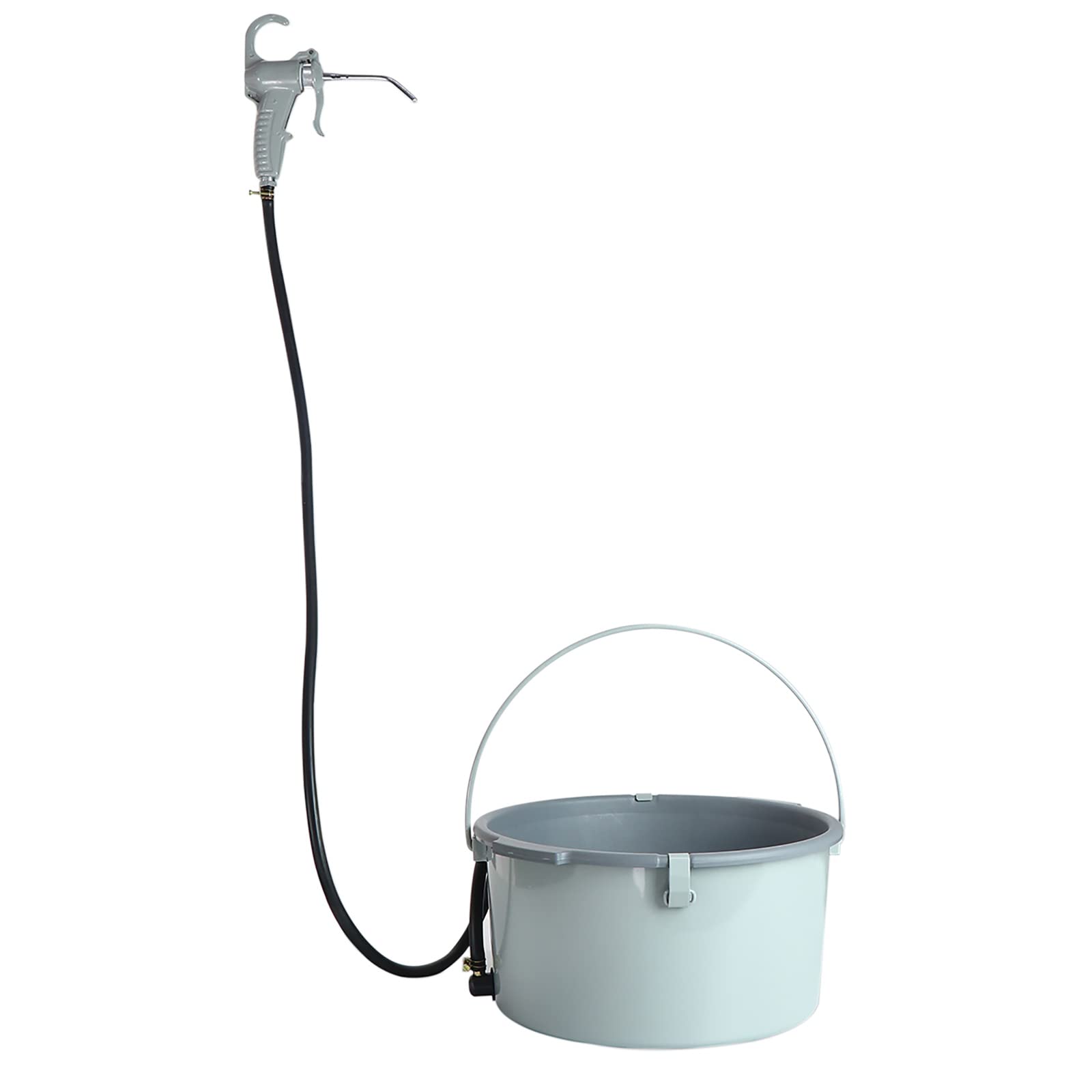 CNCEST Pipe Threading Oiler - Handheld Oil Barrel Gun Set with Threading Refueling Bucket | Ideal for Plumbing, Pipe Fitting & Metalworking Projects