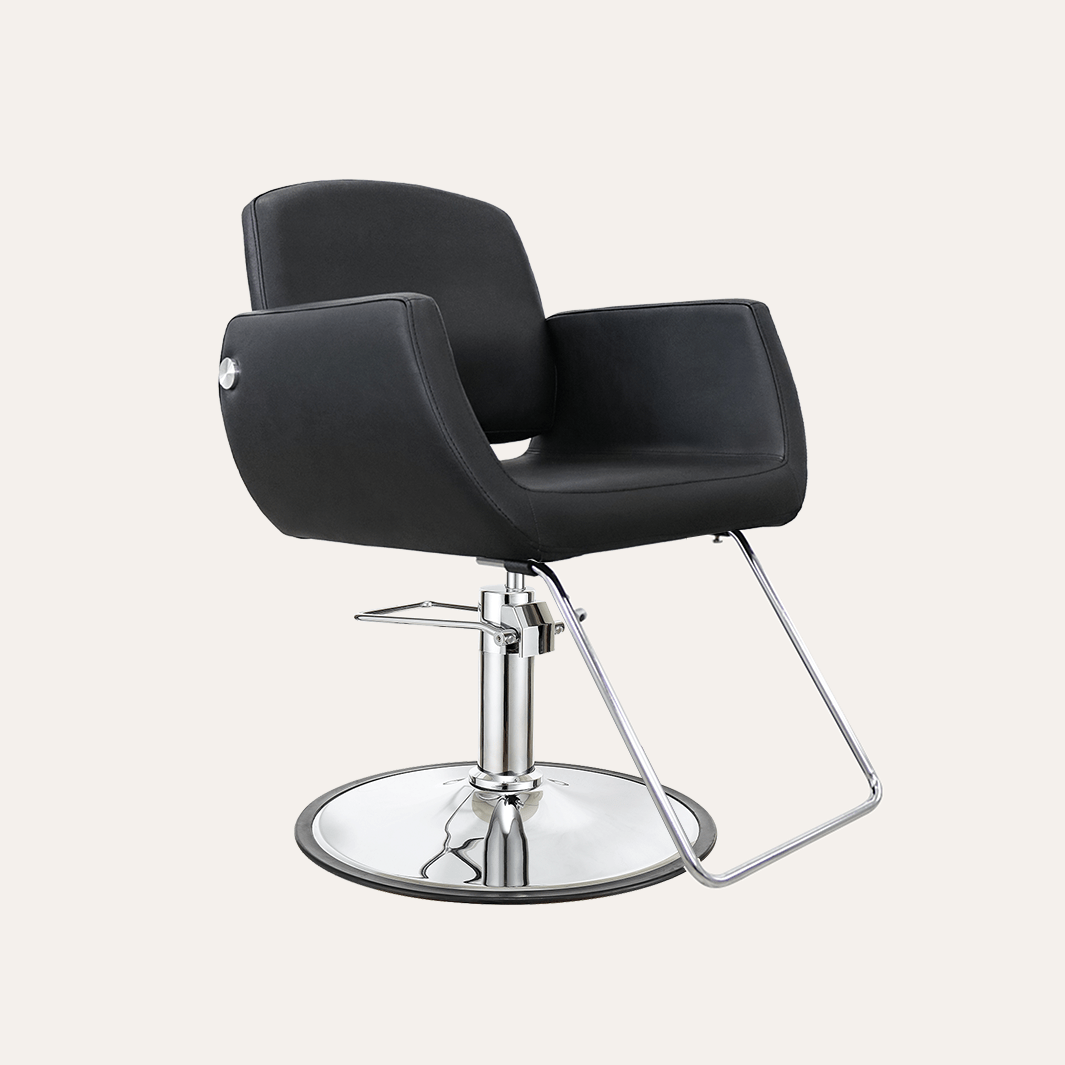 Professional Denver Salon Chair for Hair Styling & Barbering - Heavy Duty Hydraulic Beauty Salon Chair with Adjustable Height & Swivel Base - Perfect for Hair Salons, Barber Shops & Home Use