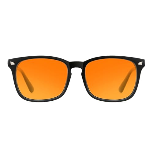 (Strengthen Protect- Amber Lens) Black