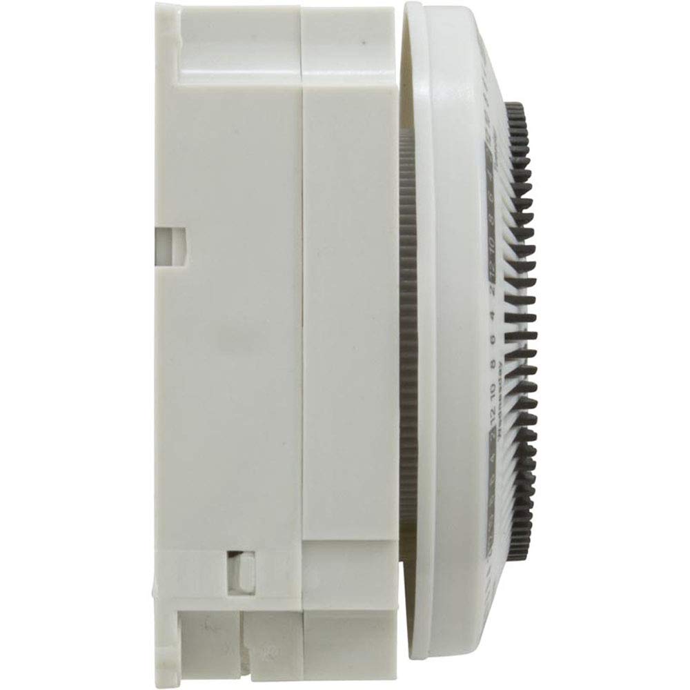 Hydro Quip Timer Replacement - Grasslin SPDT Panel Mount 7-Day Programmable Timer 115V for Pools, Spas, and Irrigation Systems