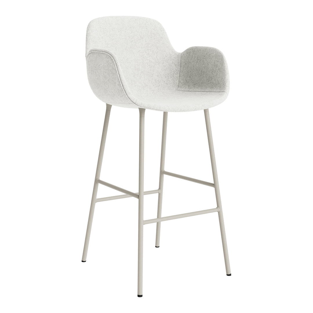 Form Bar Armchair - Fully Upholstered Modern Lounge Chair for Living Room, Office & Cafe | Comfortable Seating Furniture for Home & Commercial Spaces