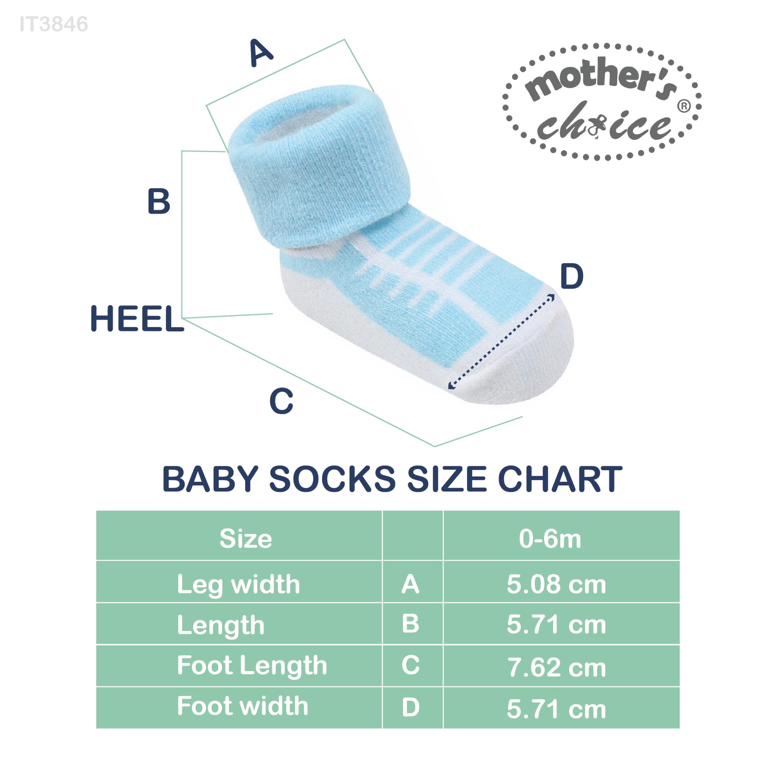 Organic Cotton Baby Socks for Newborns 0-6 Months | 12 Pairs Soft Hypoallergenic Unisex Infant Socks | Perfect Baby Shower Gift Set (Blue, Gray, White) | Ideal for Daily Wear, Playtime & Photo Shoots