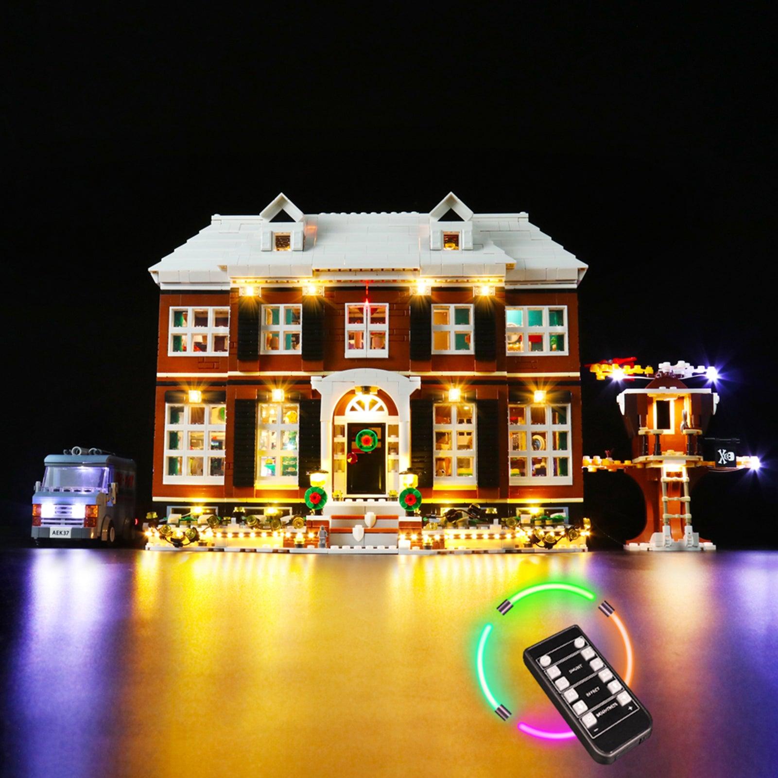 LEGO Ideas Home Alone 21330 Light Kit - DIY Lighting Set for LEGO House Model | Perfect for Home Decoration & Christmas Displays