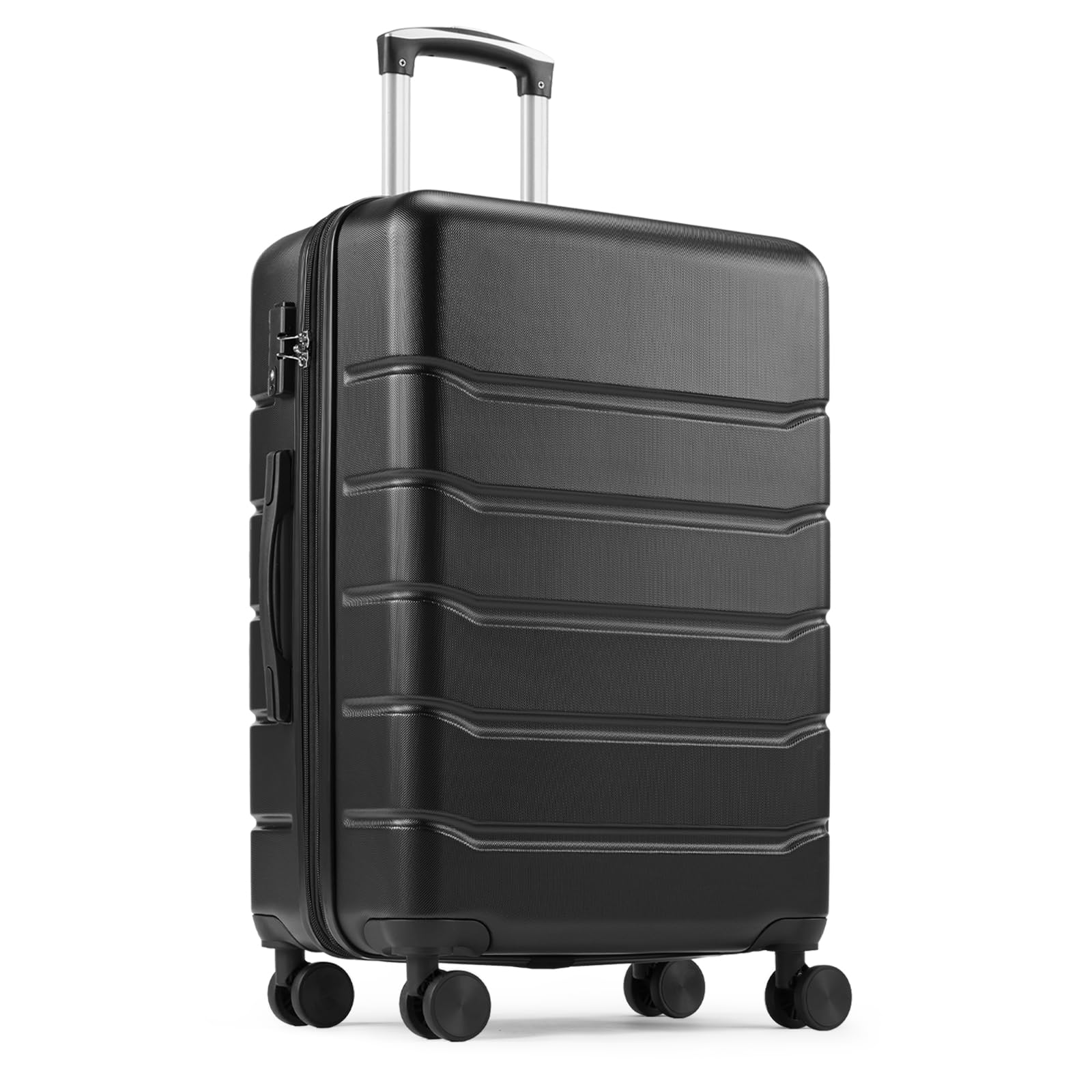 20 Inch Expandable Lightweight Carry-On Luggage with Spinner Wheels & TSA Lock - Hard Shell Rolling Suitcase for Air Travel, Business Trips & Weekend Getaways