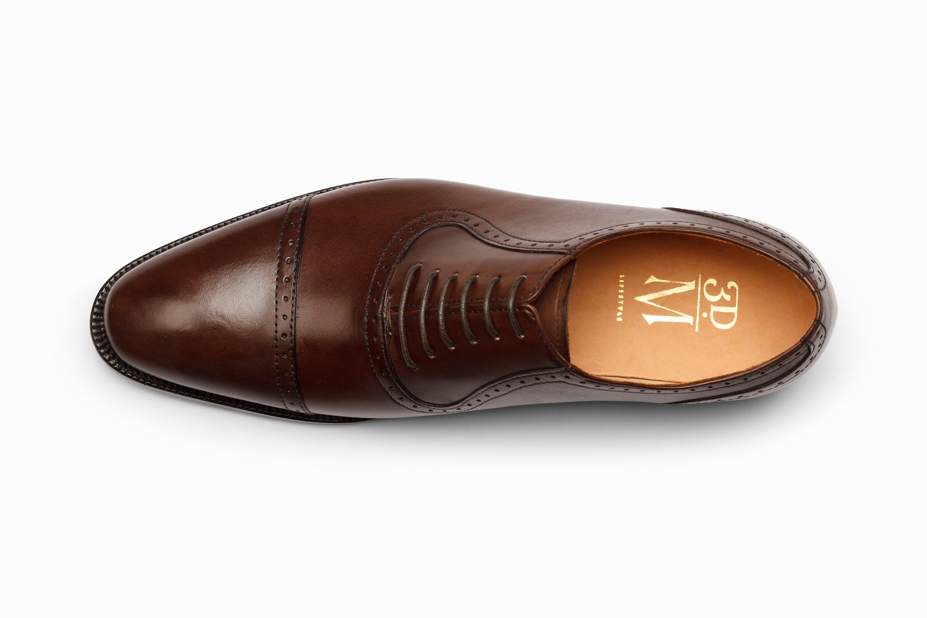 Men's Adelaide Oxford Shoes in Dark Brown - Classic Comfortable Dress Shoes for Business, Office & Formal Occasions