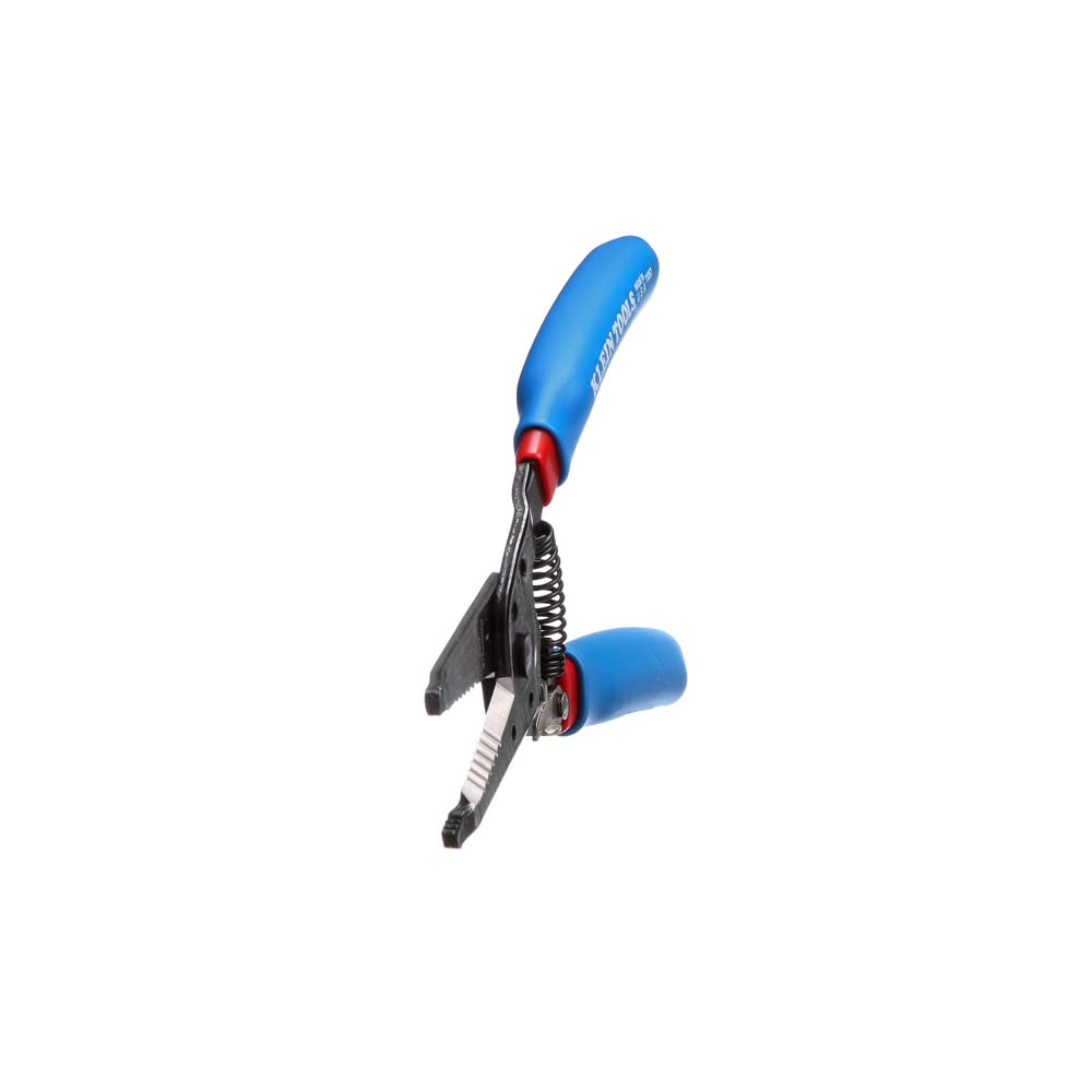 Klein Tools 11057 Heavy Duty Wire Cutter & Stripper for 20-30 AWG Solid & 22-32 AWG Stranded Wires | Made in USA | Professional Electrical Tool for DIY Projects & Home Wiring